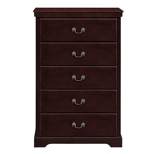 Seabright 5pc Queen Bedroom Set  - Cherry by Homelegance