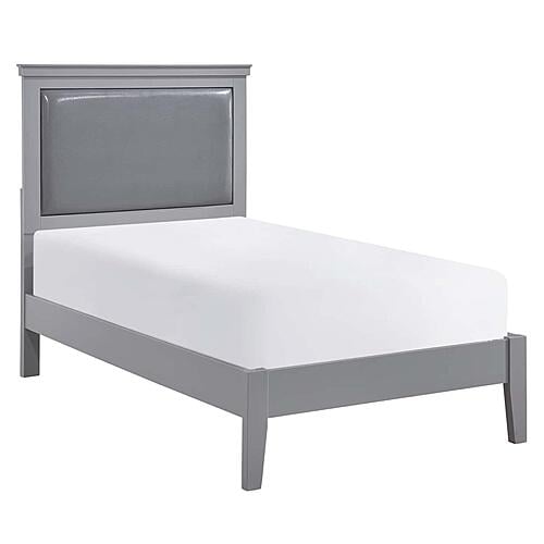 Seabright Twin Bed - Gray by Homelegance