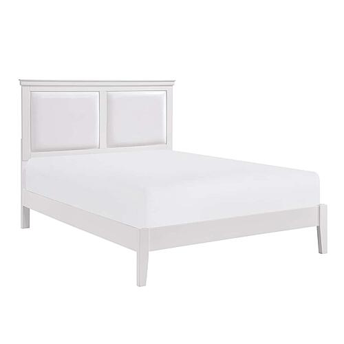 Seabright  Queen Bed - White  by Homelegance