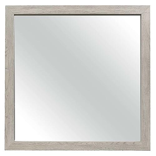 Quinby Mirror - Light Brown by Homelegance