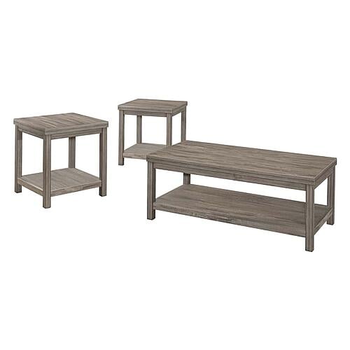 Bainbridge 3-Piece Pack Occasional Set - Weathered Gray by Homelegance