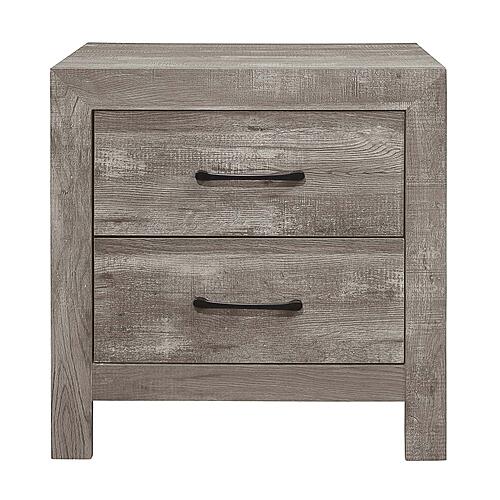 Corbin 5pc V-pattern Queen Bedroom Set  - Gray by Homelegance