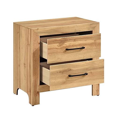 Corbin 5pc V-pattern Queen Bedroom Set  - Natural by Homelegance