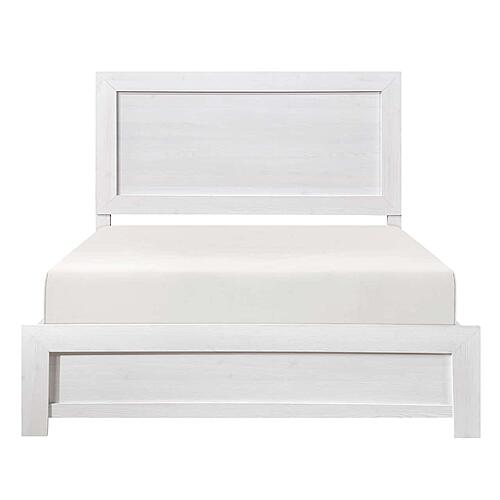 Corbin Queen Bed in a Box - White by Homelegance