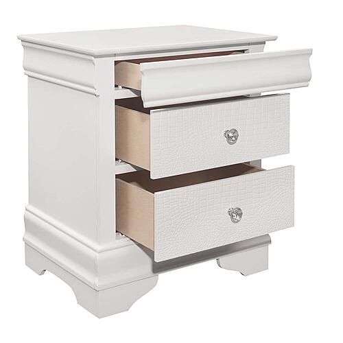 Lana 5pc Queen Bedroom Set  - White by Homelegance