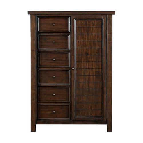 Logandale Wardrobe - Brown by Homelegance