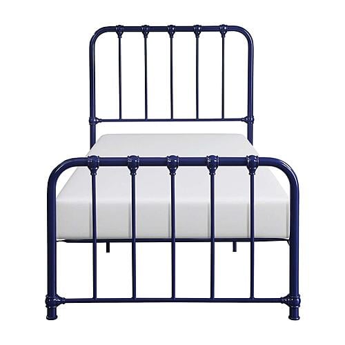 Bethany Twin Platform Bed - Blue by Homelegance