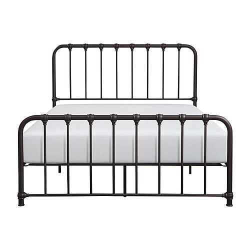 Bethany Full Platform Bed - Dark Bronze by Homelegance