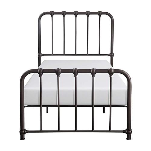 Bethany Twin Platform Bed - Dark Bronze by Homelegance