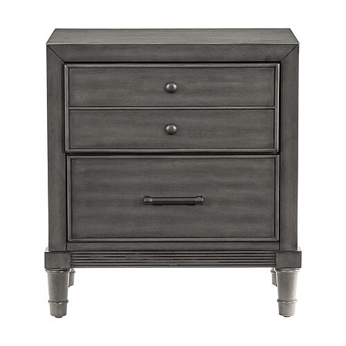 Wittenberry Nightstand - Pebble by Homelegance