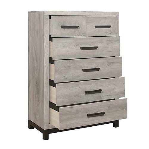 Zephyr Chest - Light Gray & Gray by Homelegance