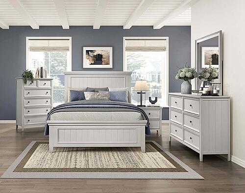 Donahue Full Bed - Off-white by Homelegance