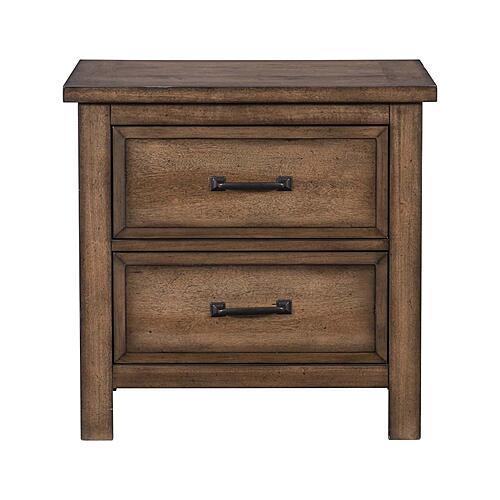 Brevard Nightstand - Light Brown by Homelegance