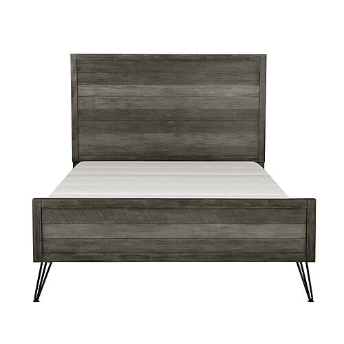 Urbanite Queen Bed - Gray  by Homelegance