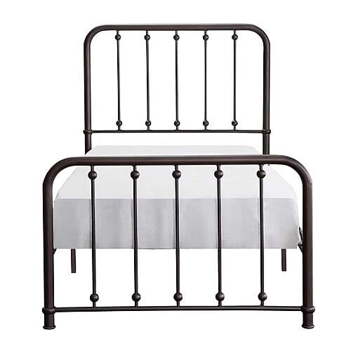 Larkspur Twin Platform Bed - Dark Bronze by Homelegance