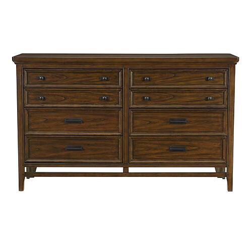 Frazier Park Dresser - Brown Cherry by Homelegance
