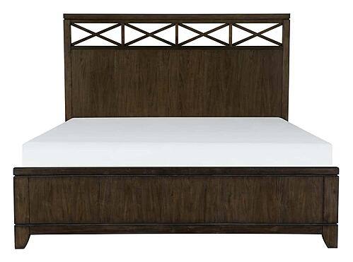 Griggs 5pc Queen Bedroom Set  - Dark Brown by Homelegance