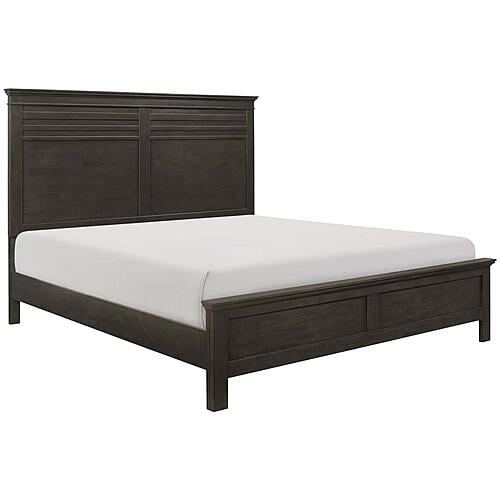 Blaire Farm Queen Bed - Charcoal Gray by Homelegance