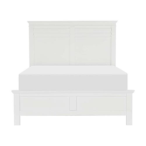 Blaire Farm 5pc Queen Bedroom Set  - White by Homelegance