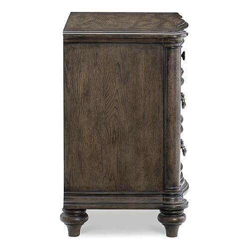 Heath Court 5pc Queen Bedroom Set  - Brown Oak by Homelegance