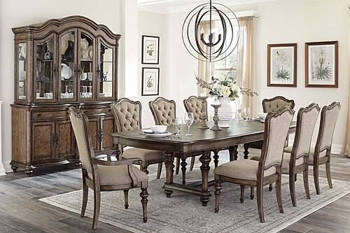 Heath Court Buffet/ Server - Brown Oak by Homelegance