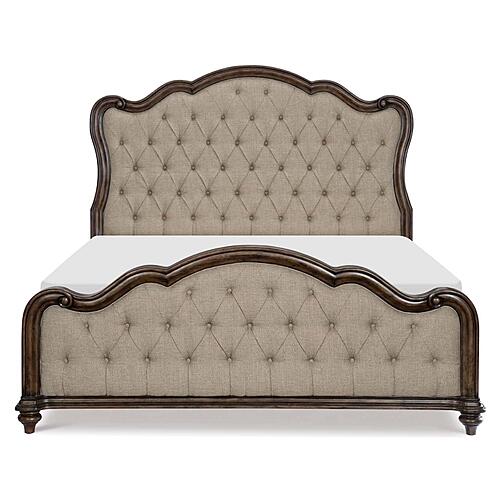 Heath Court California King Bed - Brown Oak by Homelegance