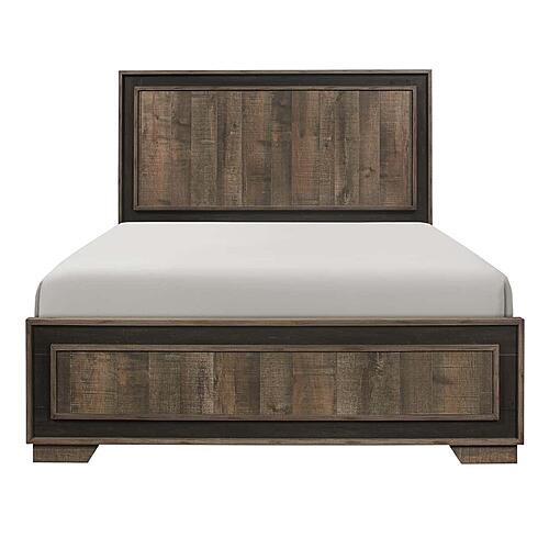 Ellendale Queen Bed - Mahogany & Dark Ebony by Homelegance