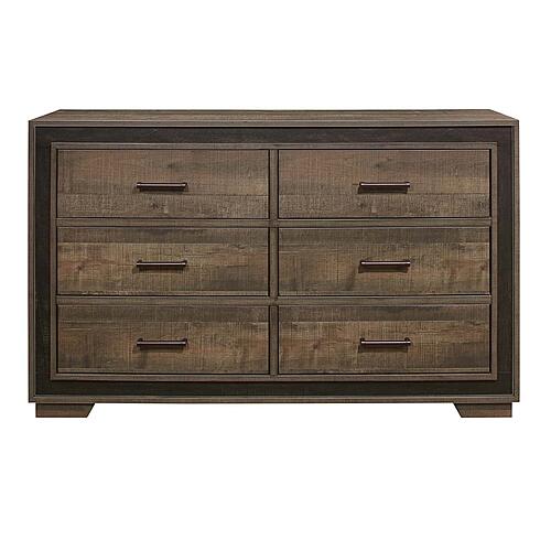 Ellendale Dresser - Mahogany & Dark Ebony by Homelegance