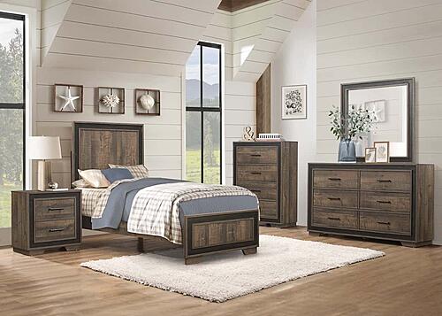 Ellendale Chest - Mahogany & Dark Ebony by Homelegance