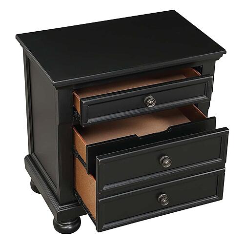 Laurelin 5pc Queen Bedroom Set - Black  by Homelegance
