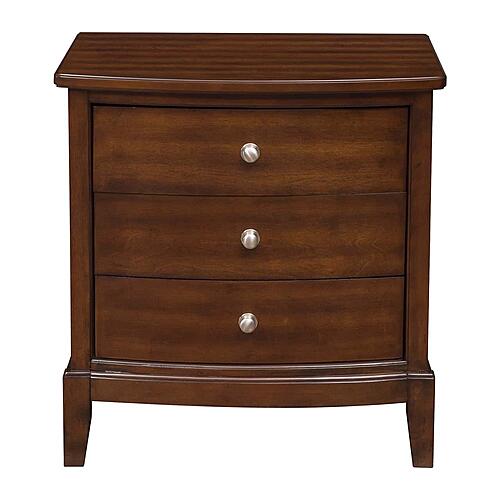 Cotterill Nightstand - Dark Cherry by Homelegance