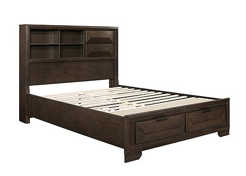 Chesky 5pc Queen Bedroom Set  - Warm Espresso by Homelegance