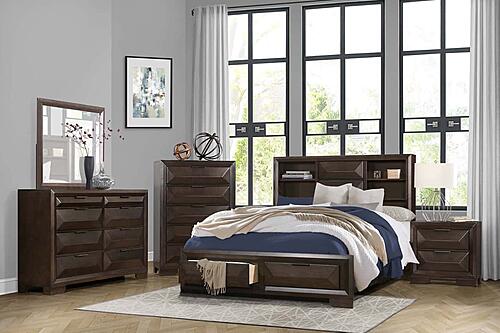 Chesky Dresser - Warm Espresso by Homelegance