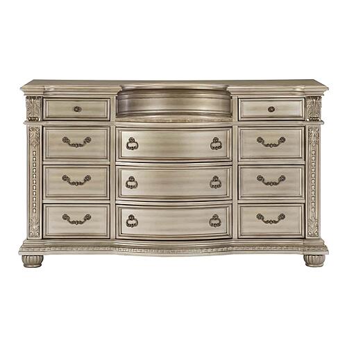 Cavalier Dresser - Silver by Homelegance