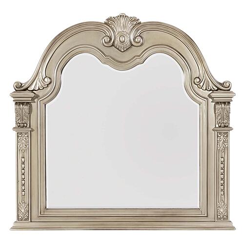 Cavalier Mirror - Silver by Homelegance