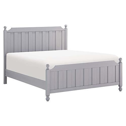 Wellsummer 5pc Queen Bedroom Set  - Gray by Homelegance