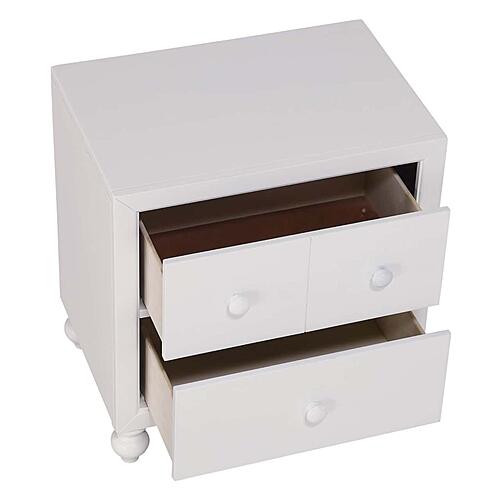 Wellsummer 4pc Queen Bedroom Set  - White  by Homelegance