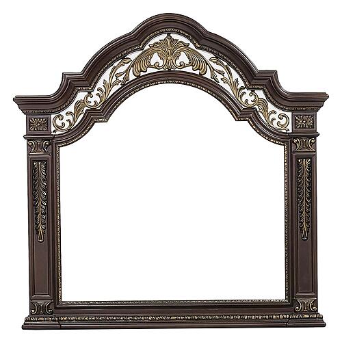 Catalonia Mirror - Dark Cherry by Homelegance