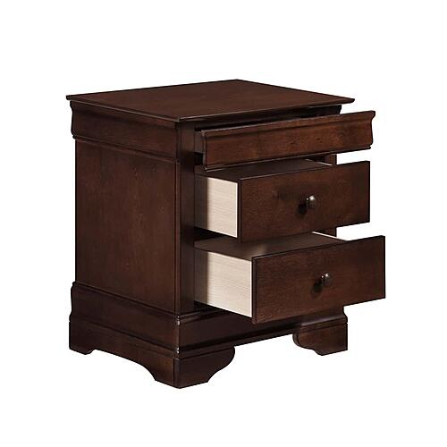 Abbeville 5pc Queen Bedroom Set  - Dark Cherry by Homelegance by Homelegance