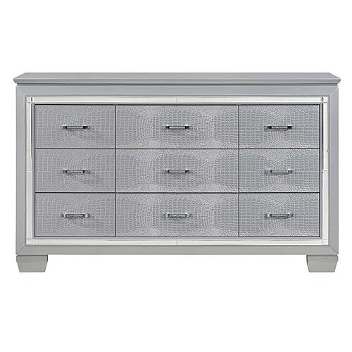 Allura Dresser - Silver by Homelegance