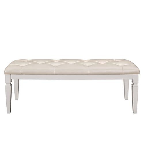 Allura Bench - White by Homelegance