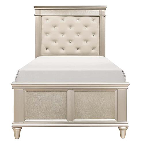 Celandine Twin Bed - Off-white by Homelegance