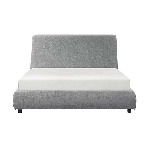 Alford California King Platform Bed - Gray by Homelegance