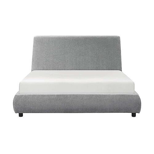 Alford Eastern King Platform Bed - Gray by Homelegance