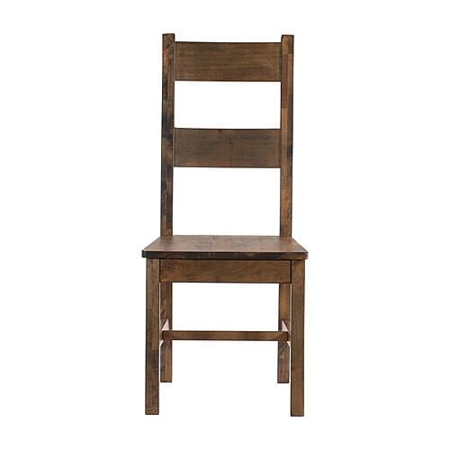 Jerrick Side Chair - Burnished Brown by Homelegance