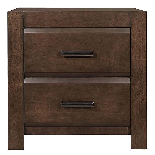 Erwan Nightstand - Espresso  by Homelegance