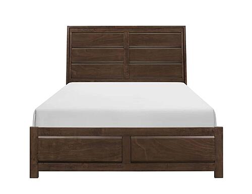 Erwan Eastern King Bed - Espresso  by Homelegance