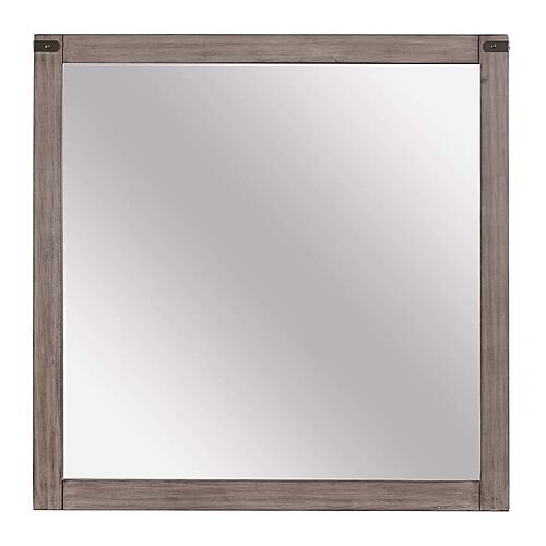 Woodrow Mirror - Brownish Gray by Homelegance