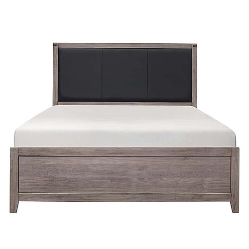 Woodrow Full Bed - Brownish Gray by Homelegance