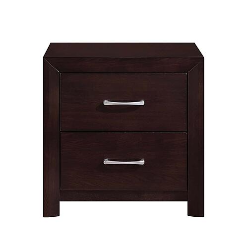Edina Nightstand - Espresso  by Homelegance